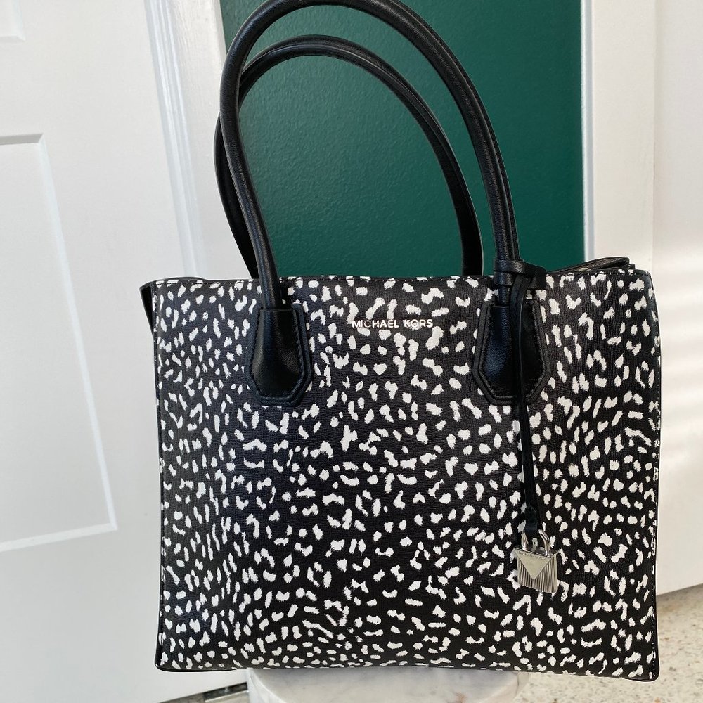 Michael Kors Leather Spotted Bag